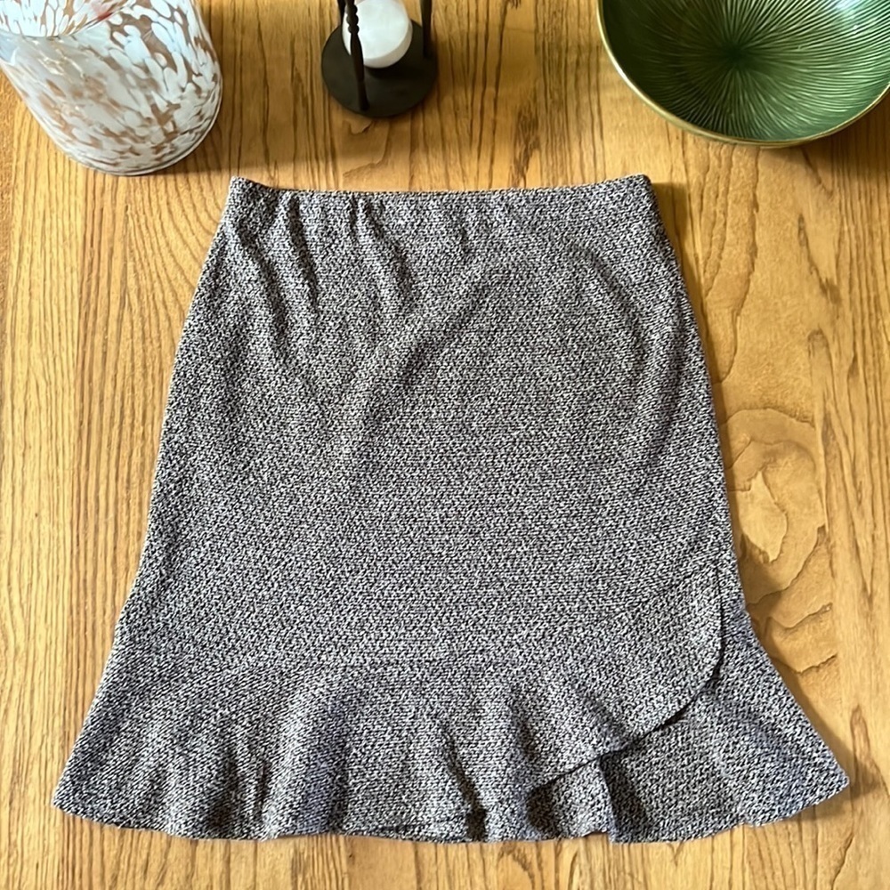 Express Skirt Small Women's Sweater Knit Browns